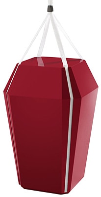 Urne, Diamant, høyglans rød